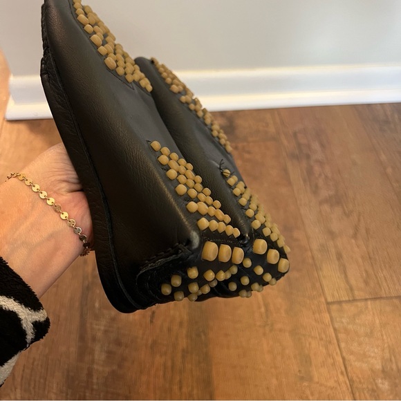 Coach and Four Alfa Penny Driving Black loafers 8.5 /9M Made in Italy - Picture 10 of 16